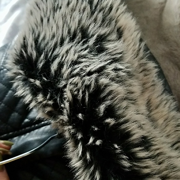 Fur leather jacket - Picture 4 of 4